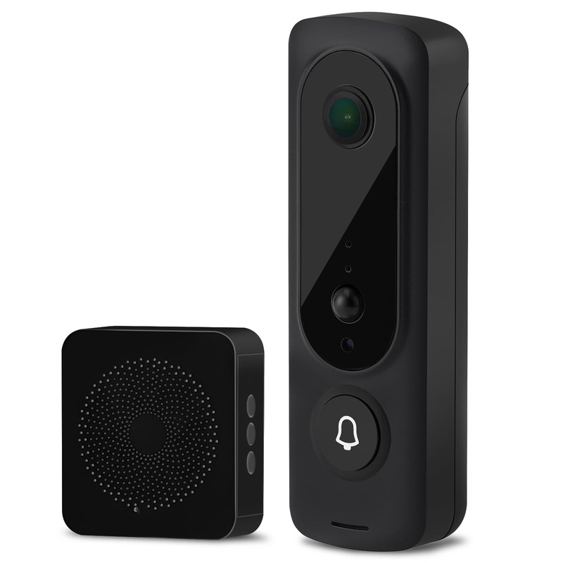 Smart Video Doorbell Camera Wireless, 2-Way Audio, HD Night Vision, Wide Angl…