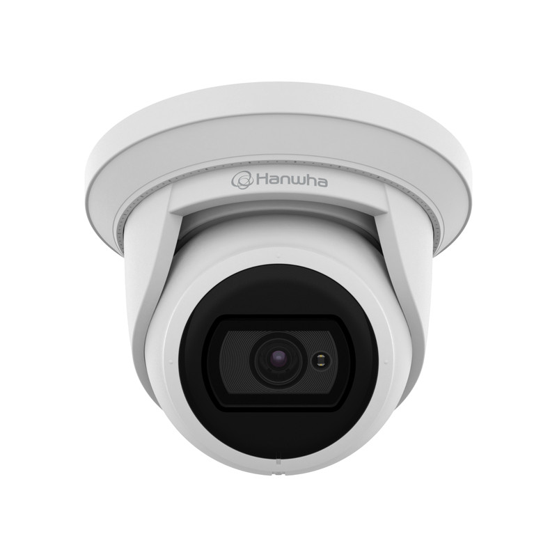 Hanwha ANE-L7012R 4MP IR EYEBALL /Turret Security Camera, Day & Night 2.8mm Lens