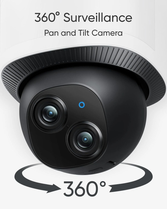 New, Eufy Floodlight Security Camera E340 3K Dual Camera Color Night Vision gallery