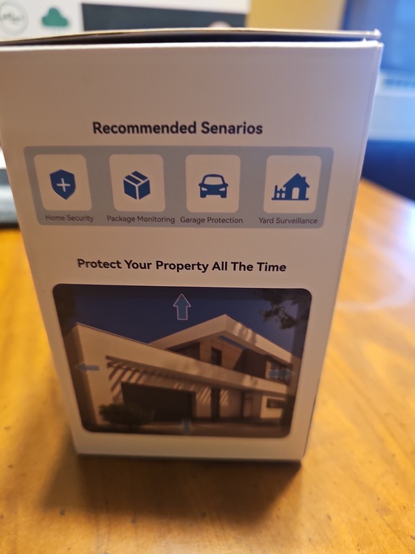 Blurams Omni 2K Outdoor Security Camera PTZ WiFi Alexa Google NEW gallery
