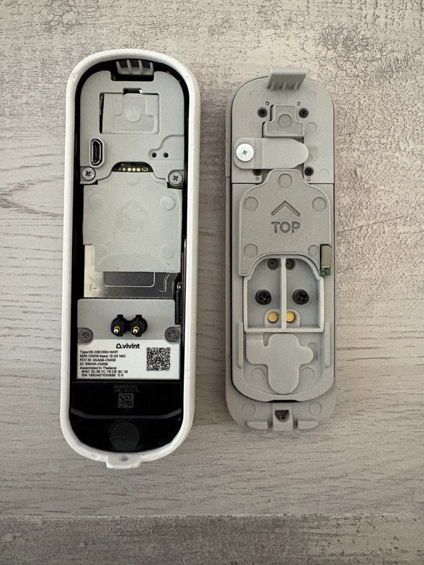 Vivint Gen 2 Doorbell Camera Pro (VS-DBC350-WHT) No Cords Tested gallery