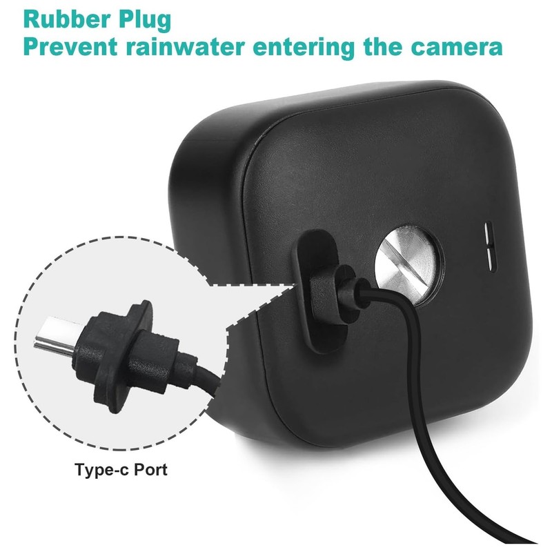 High Efficiency Solar Panel for Blink Camera Outdoor with Adjustable Bracket gallery