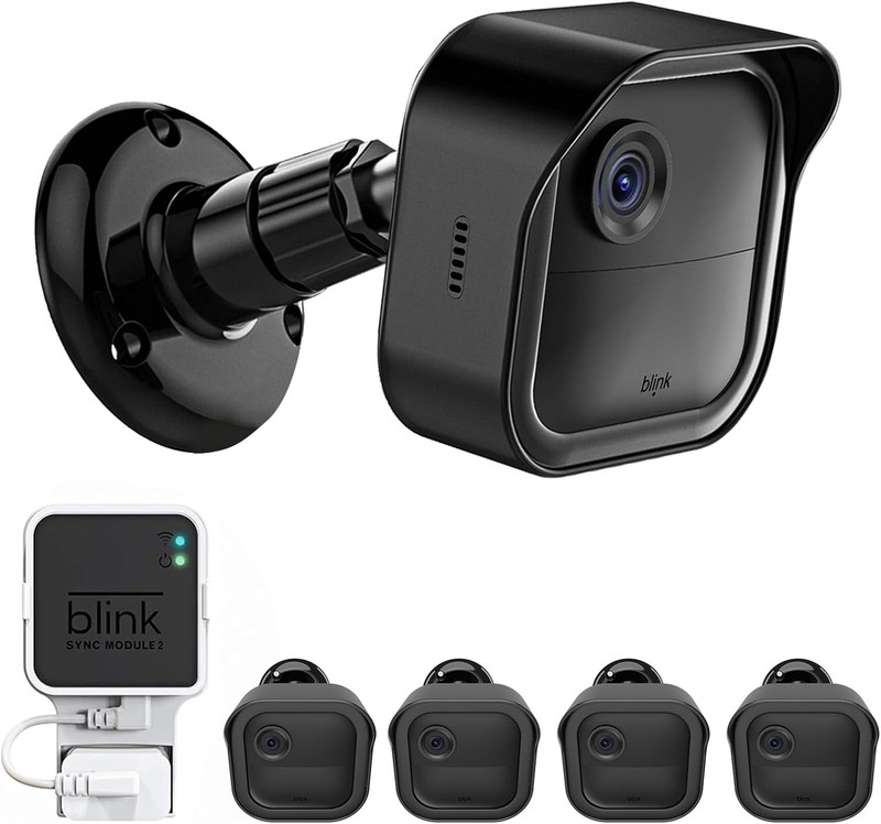 Weatherproof Camera Mount 4 Pack Adjustable Rotation for Outdoor Security Cam... gallery