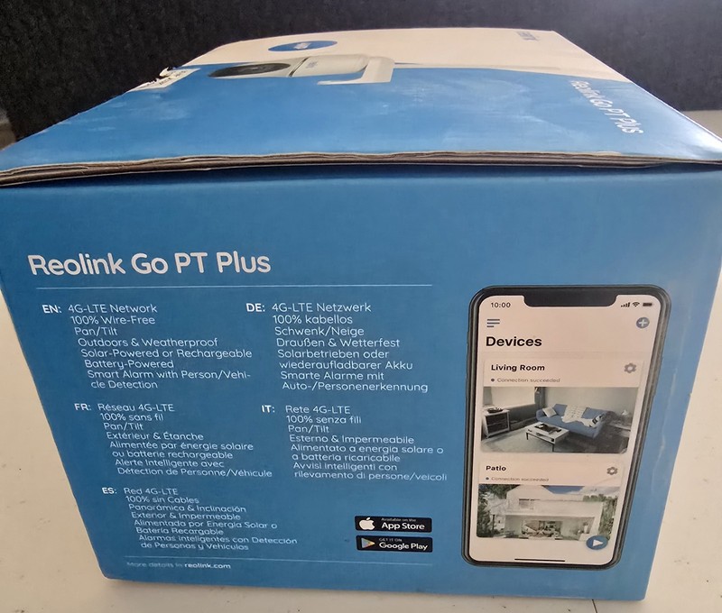Reolink Go PT Plus 4MP Wireless Pan-Tilt 4G LTE Weatherproof Camera gallery