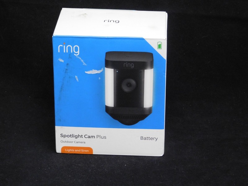 Ring - Spotlight Cam Plus - Outdoor Camera - Lights & Siren - Free Shipping gallery