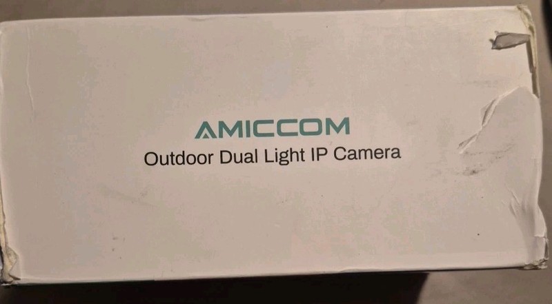 AMICCOM Wireless Outdoor IP Surveillance Camera Color Wi-Fi Weatherproof White gallery
