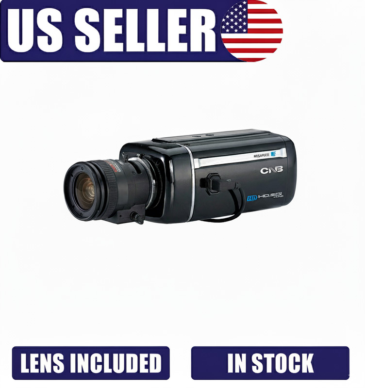 Live video feed stage monitor camera HD-SDI 1080p & CVBS Box Camera with lens