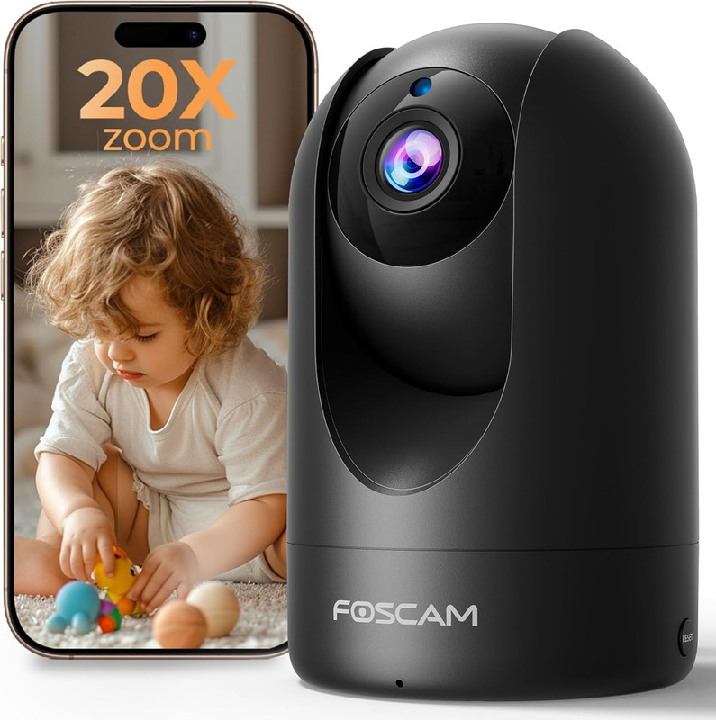 Home Security Camera R4S 4MP Wifi IP Camera,Wireless Baby Monitor with AI Human gallery