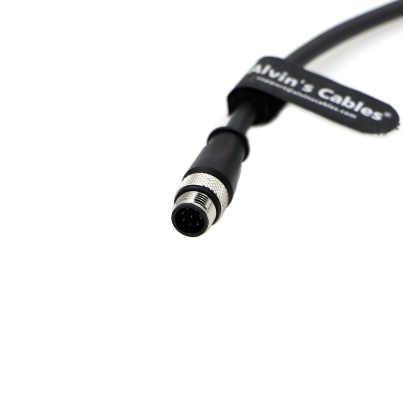 M12 8-pin Male A-Code to RJ45 Ethernet Cable Shielded Cable for Cognex Indust... gallery