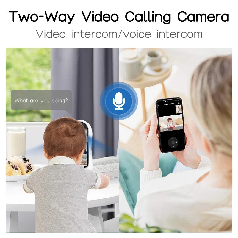 8MP IP Camera 2.8 Inch Wifi HD Smart Home PTZ Baby Security Protection Monitors gallery