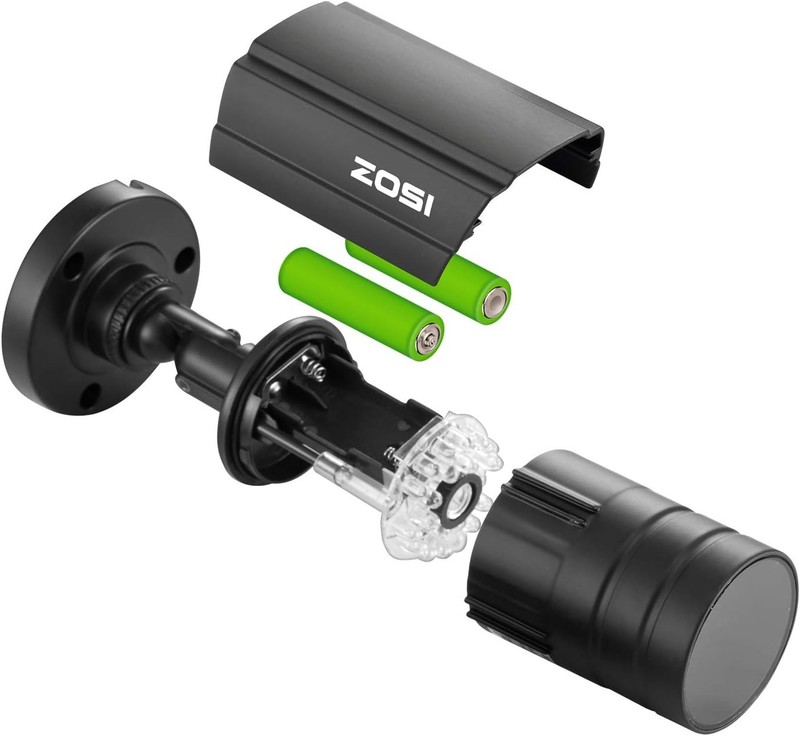 Zosi 2AK-2116E-D-US Fake Bullet Camera 2 pack battery operated - Lights up - New gallery
