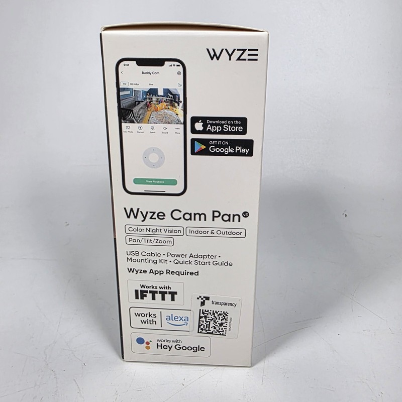 Wyze Cam Pan v3 Indoor/Outdoor Security Camera – Brand New Sealed Pan Tilt Zoom gallery