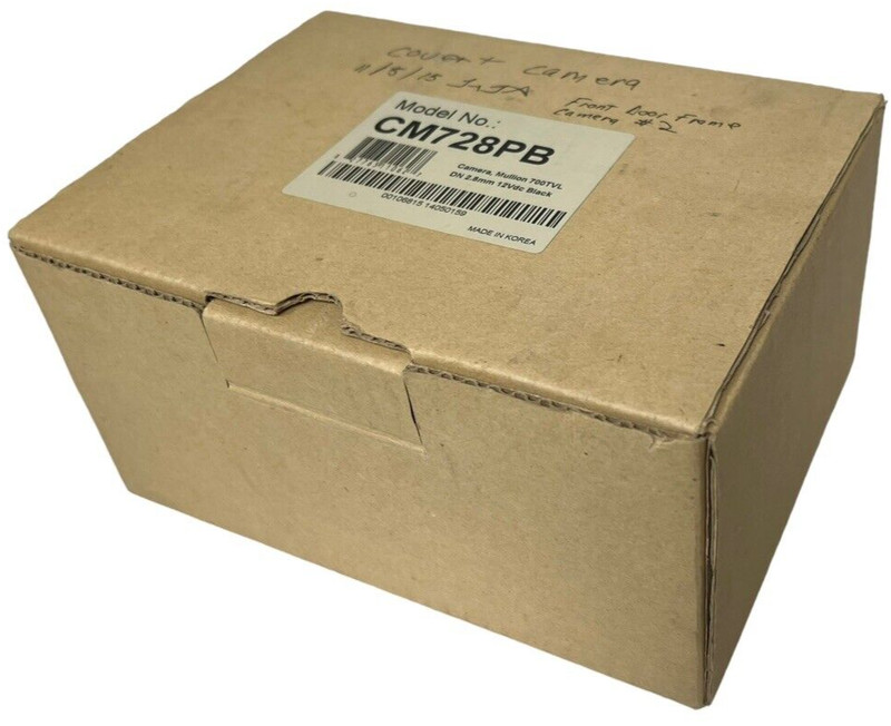 (NEW) ATV CM728PB Covert Mullion Camera 700TVL, 2.8mm Lens, Black
