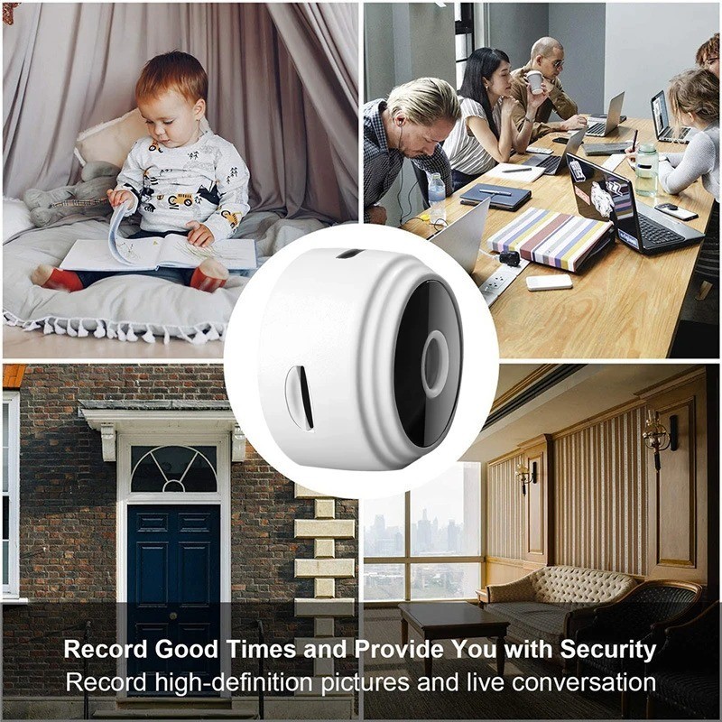 Mini Wireless Record Camera WiFi IP Home Security DVR Night Vision HD USB 1080P gallery