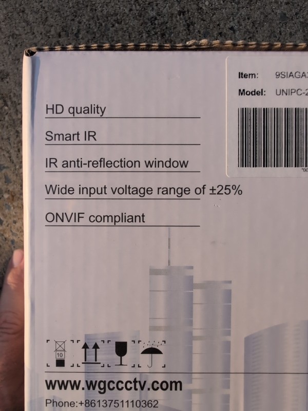 WGCC IP POE 2.8mm Dome Camera. ONVIF Compliant Network IP Camera. 2 Available. gallery