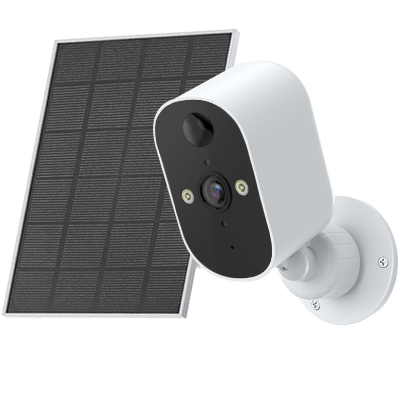 XVIM 2PK Waterproof Battery Camera 2K Outdoor WiFi Solar Powered Security Camera gallery