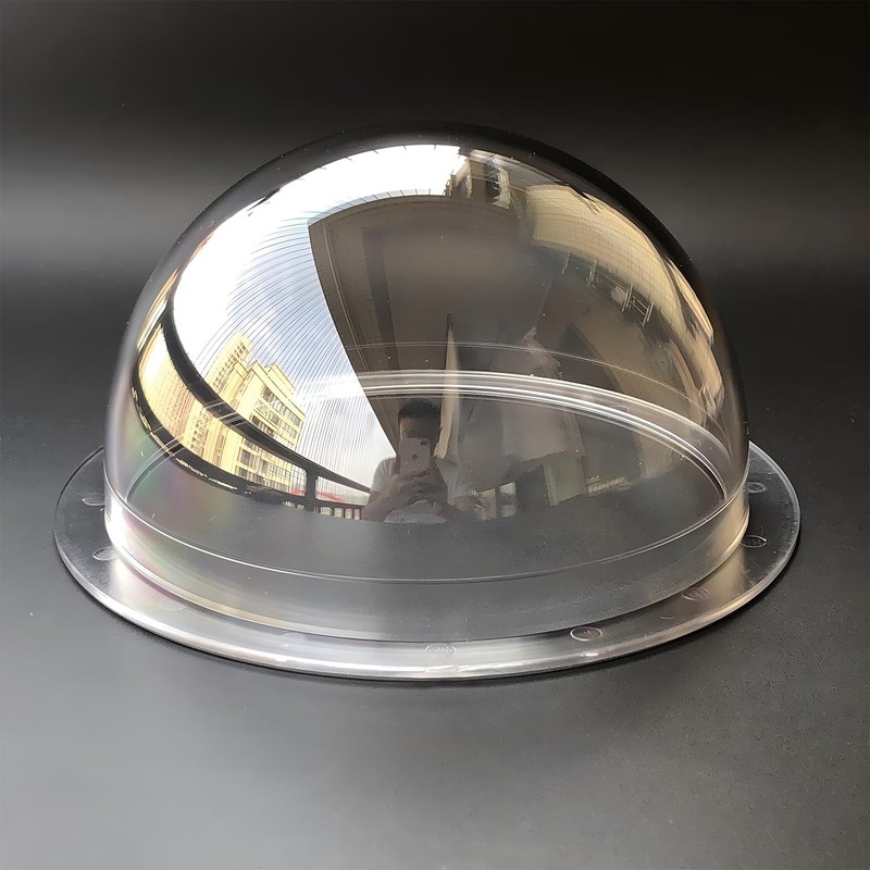 UQISOVI 6.14 Inch Thickened PC (Polycarbonate) HD Clear Camera Dome Cover Van...