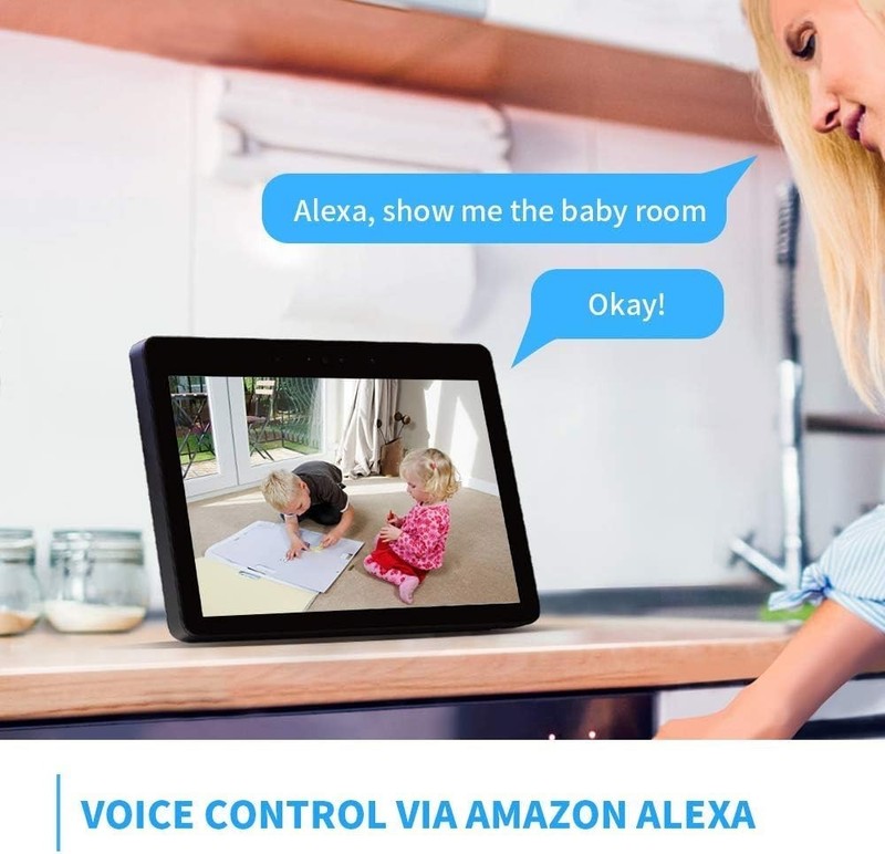 Panamalar Baby Monitor, 1080P WiFi Indoor Security Camera with 2-Way Audio gallery