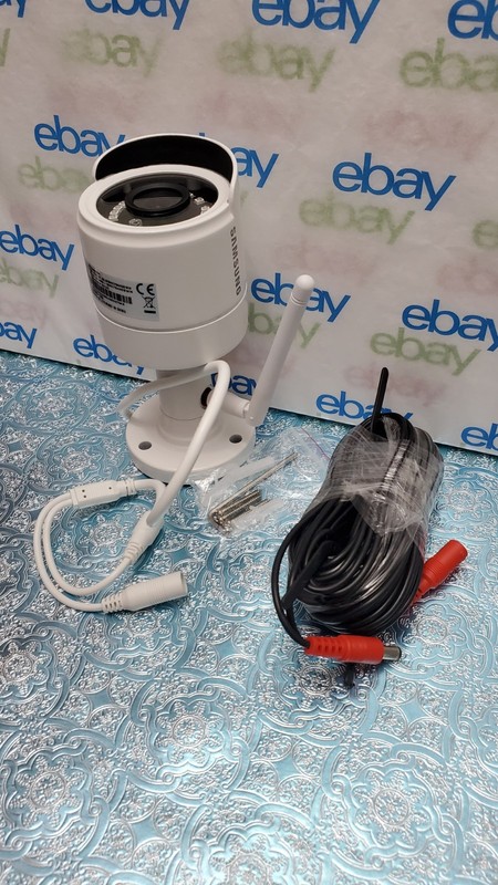 SAMSUNG SNC-79440BWN 1080p Full HD Wireless Digital Color Camera With 45ft Cable gallery