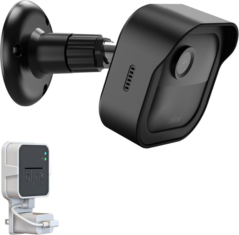 Blink Outdoor 4 (4th Gen) Wall Mount, Weatherproof Protective Cover and 360 Degr