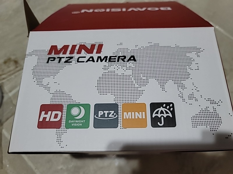 Boavision Mini PTZ Camera WiFi Security with Full Color Night HD22M102M NIB gallery
