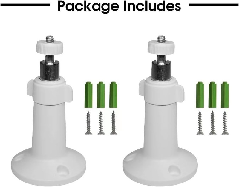 2Pack Wall Mount Bracket for Ring Outdoor Cam (Stick Up Cam Battery)/Pro/ Cam Pl gallery
