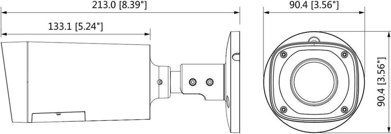 LTS LTDHCR9623 HDCVI Bullet Camera 30fps@1080P VF Lens, 2MP, 2.7-13.5mm, HD and gallery