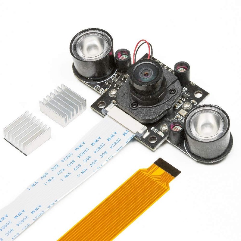 Day-Night Vision Raspberry Pi Camera, IR-Cut Switching, Low Light 5MP 1080P gallery