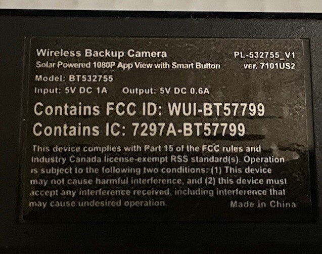 Wireless Backup Camera 1080P gallery