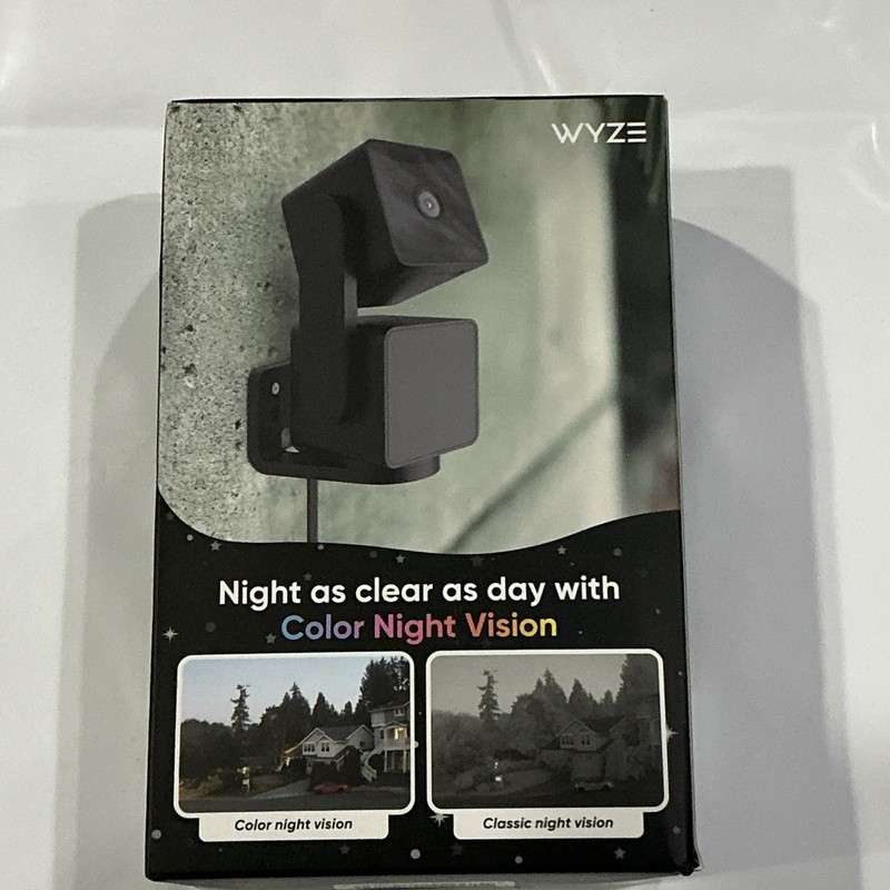 Wyze Cam Pan V3 1080p Indoor/Outdoor Wi-Fi Pan Tilt Zoom Smart Camera NEW BLACK gallery