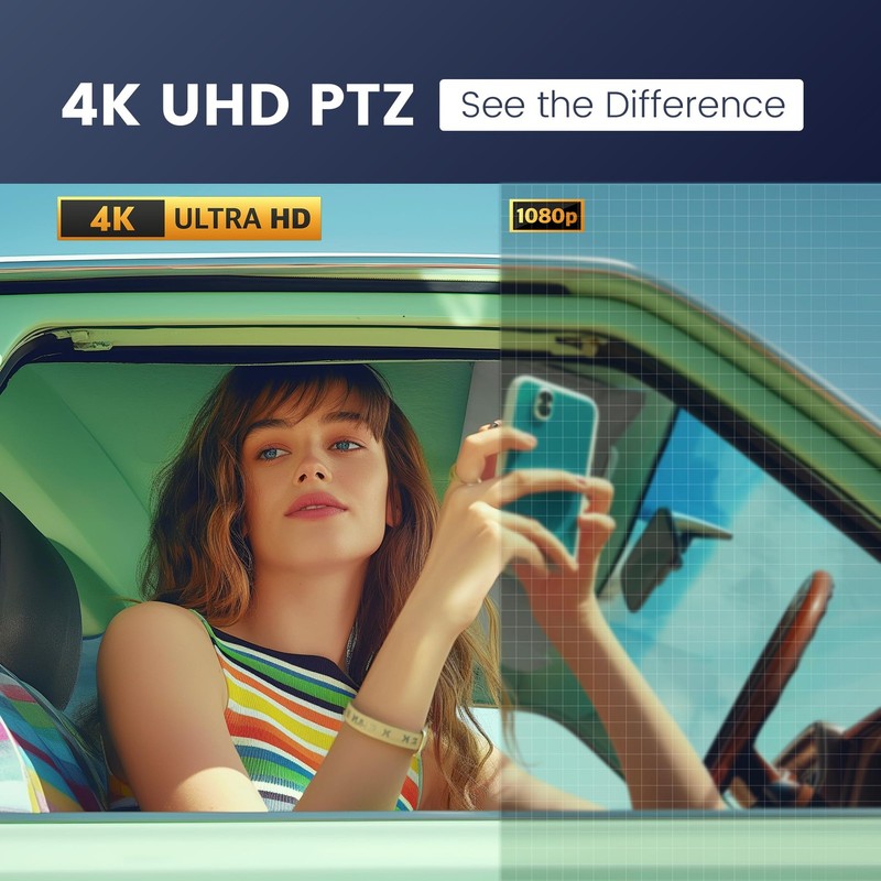 4K PTZ Conference Camera Auto-Tracking Gesture Control 120 Degree USB3.0 Zoom gallery