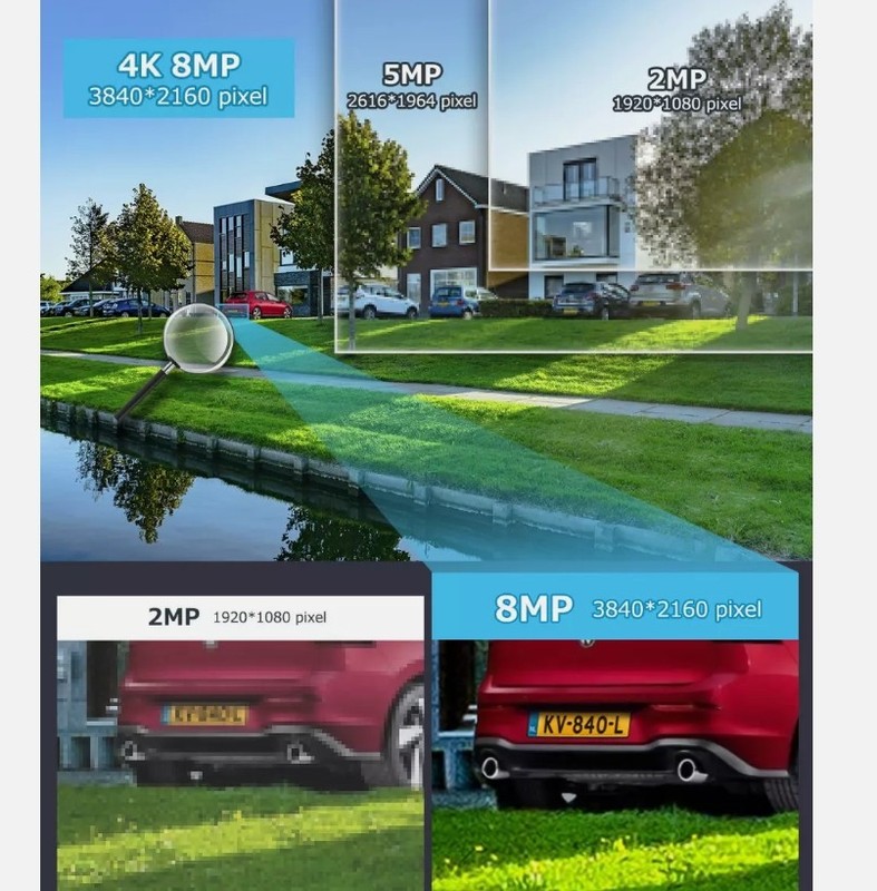 360° 4K 8MP POE PTZ Security IP Camera 30x Zoom CCTV 50M IR gallery