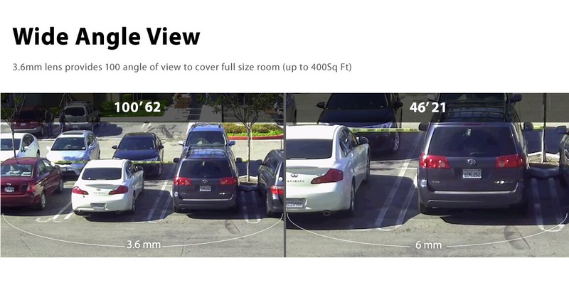 GW 8MP Ultra HD 4K (3840 x 2160) Wide Angle IP PoE IP Dome PoE Security Camera gallery