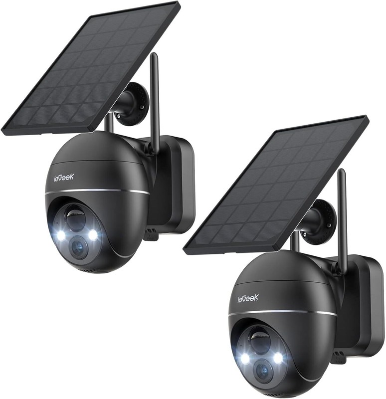 Barley Used set of 4 IeGeek ZS-GX1S WiFi Surveillance Cameras.