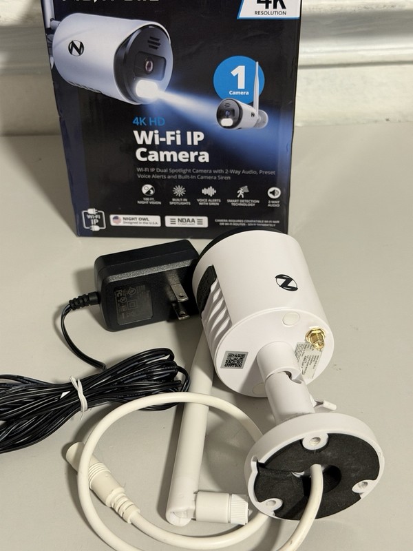 Night Owl Wi-Fi IP 4K HD Indoor/Outdoor Dual Spotlight Camera with 2-Way Audio gallery