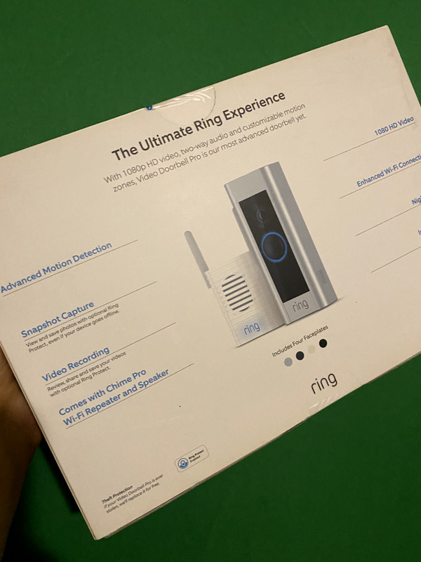 Ring Video Doorbell Pro – Brand New / Never Used – Local Pickup Only – Good deal