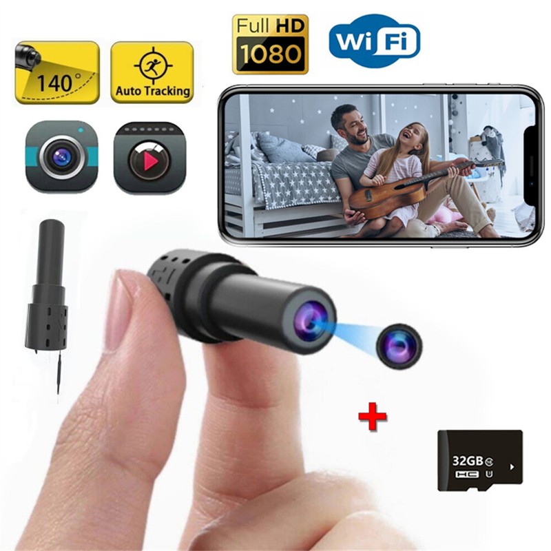 1080P Mini Camera CCTV WiFi HD IP Night Vision Camcorder Home Security Cam US gallery
