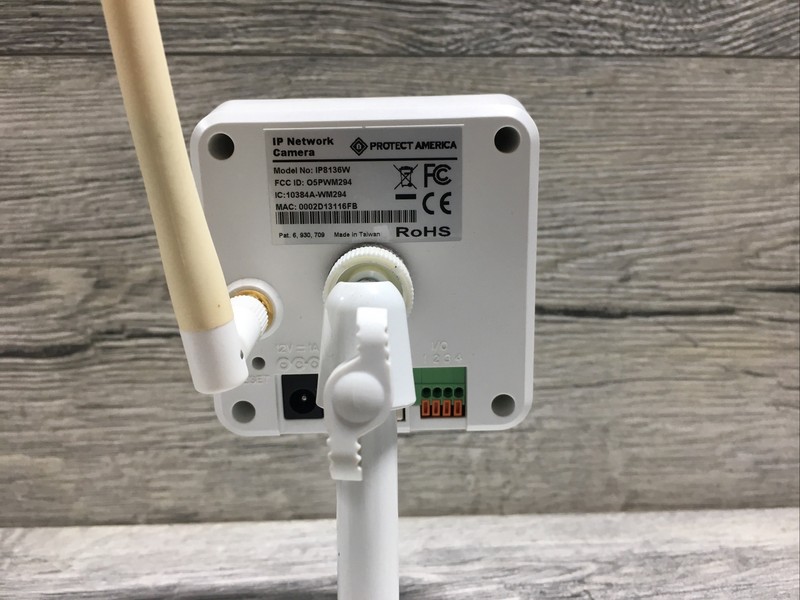 IP8136W Protect America / SecurNet Indoor Camera With WiFi and EitherNet #N4-8 gallery