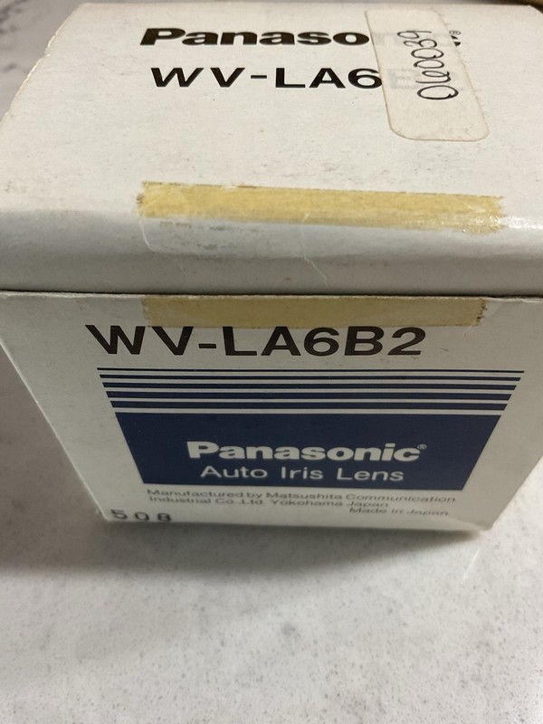 Panasonic WV-LA6B2 Auto Iris Lens New