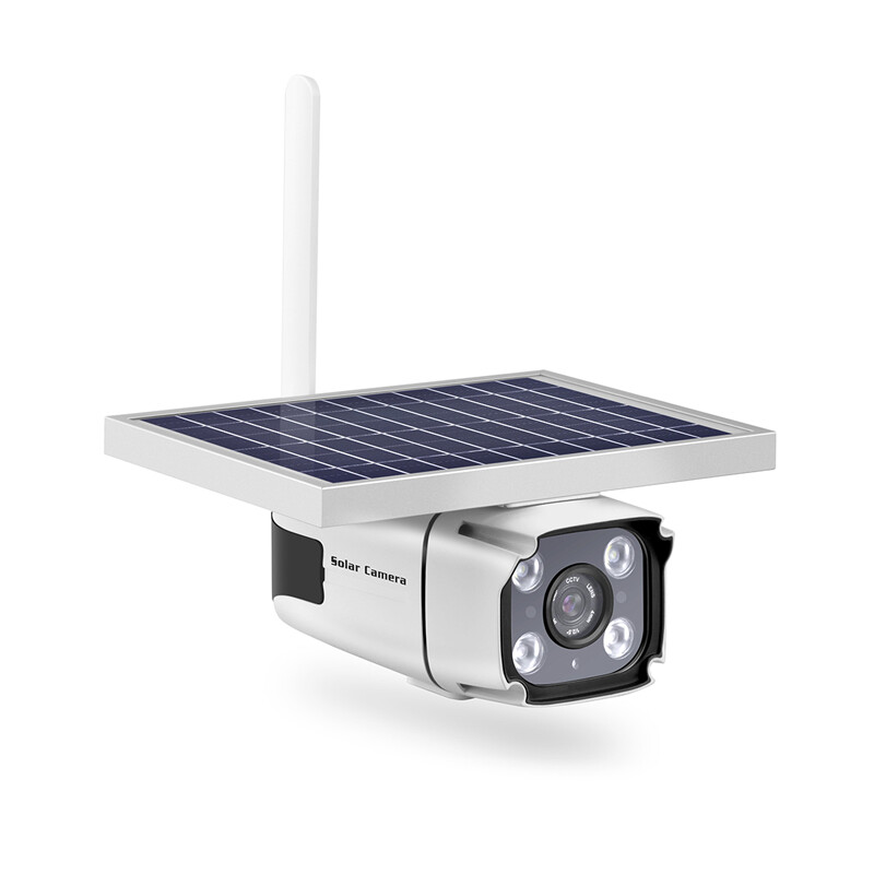 Full FHD 1080P 2MP Solar Panel Waterproof 4G Security Camera Solar Camera gallery