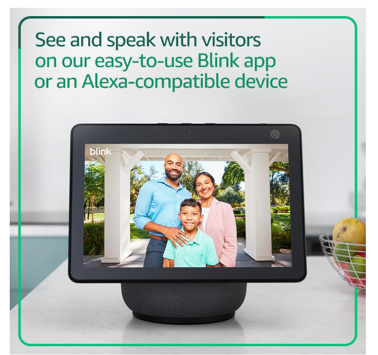 Blink Video Doorbell Head-to-toe HD View Two-Year Battery Simple Setup(L12,L13-1 gallery