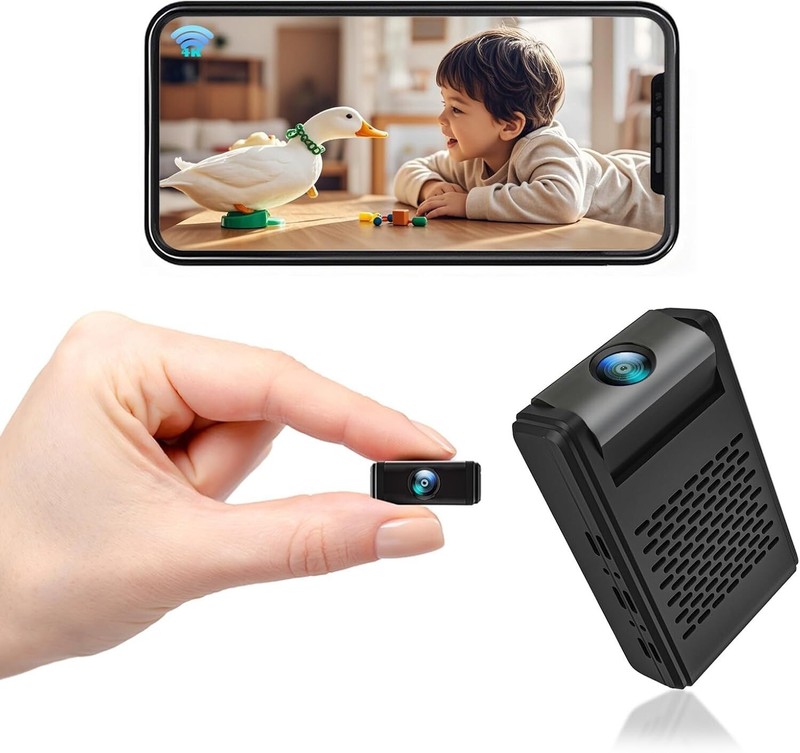 Portable Mini Camera with 4K Video & Free Storage - Ideal for Home Security gallery