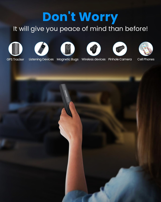 G9 Pro Hidden Camera Detector - 2025 Anti-Spy Cameras Finder Detector gallery