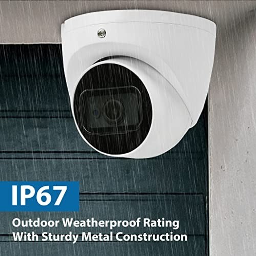 4-in-1 8MP/4K AHD CVI TVI Analog Outdoor Indoor Turret Dome Security Camera gallery