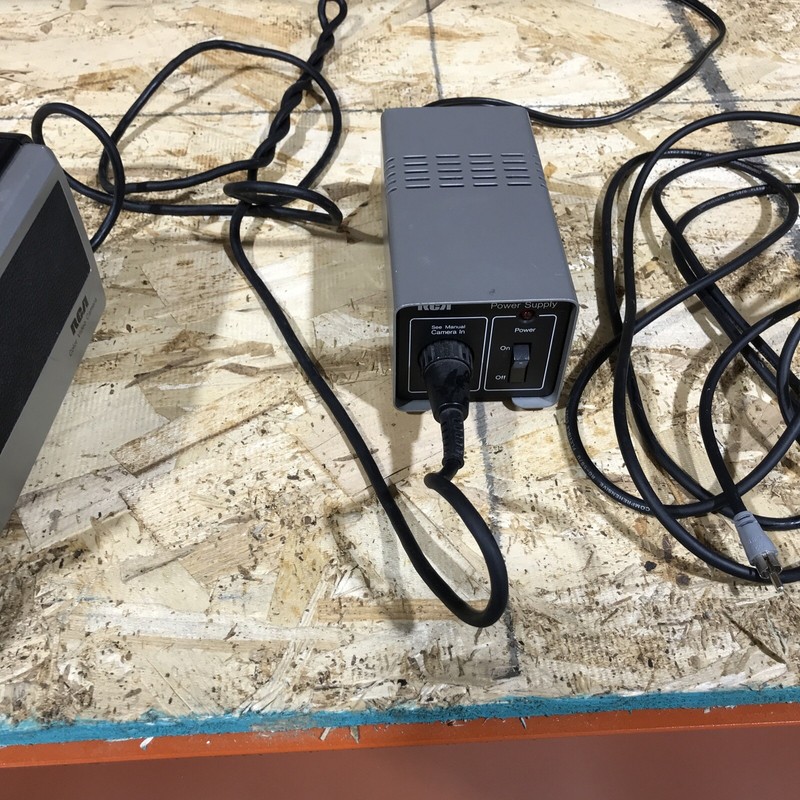 RCA TC5002 Low Light Color Camera Closed Circuit BNC with TC5002 Power Supply gallery