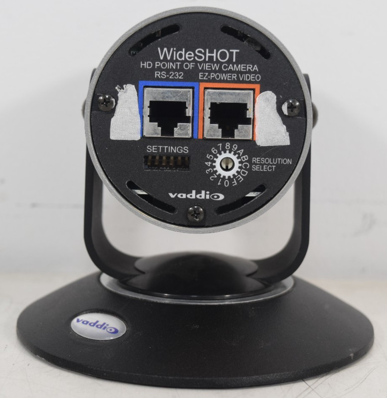 VADDIO Camera WideShot HD Point of View Camera Zoom Shot 998-6910-100 RS-232 gallery