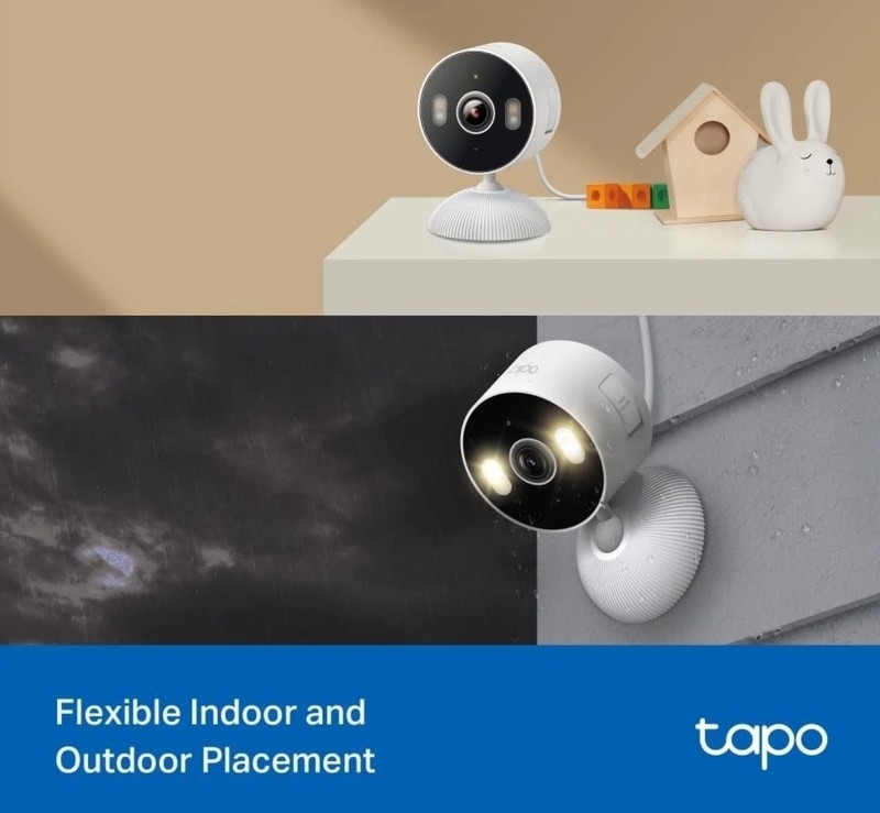 Brand New Tapo C113 - 2K Indoor/Outdoor Home Security Wi-Fi Camera White Sealed gallery