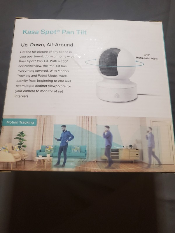 TP-Link KC410S Pan Tilt 2K HD Indoor Camera Night Vision Motion Tracking Alexa