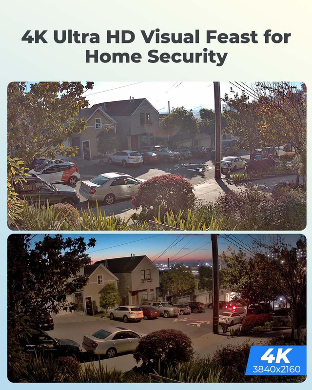 REOLINK 4K/8MP Wired Security Poe IP Camera, Human/Vehicle/Pet Detection, Time-L gallery