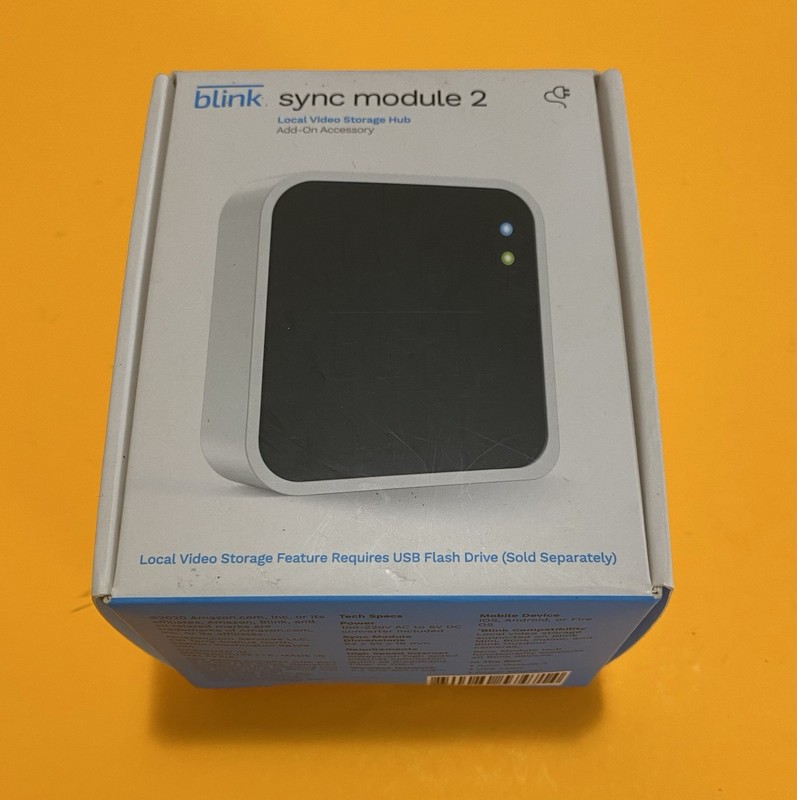 Blink Sync Module 2 for Smart Security Camera System, NEW SEALED